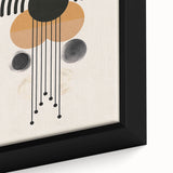 Modern Bohemian Wall Art | Eclectic Boho Decor Canvas for Urban Spaces