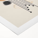 Modern Bohemian Wall Art | Eclectic Boho Decor Canvas for Urban Spaces