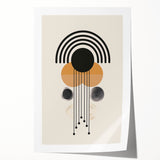 Modern Bohemian Wall Art | Eclectic Boho Decor Canvas for Urban Spaces