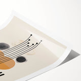 Modern Bohemian Wall Art | Eclectic Boho Decor Canvas for Urban Spaces