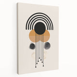 Modern Bohemian Wall Art | Eclectic Boho Decor Canvas for Urban Spaces