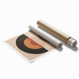 Geometric Bohemian Wall Art | Eclectic Boho Decor Canvas for Modern Homes