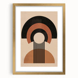 Bold Bohemian Wall Art | Geometric Boho Decor Canvas for Chic Spaces