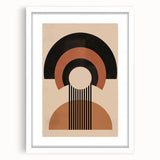 Bold Bohemian Wall Art | Geometric Boho Decor Canvas for Chic Spaces