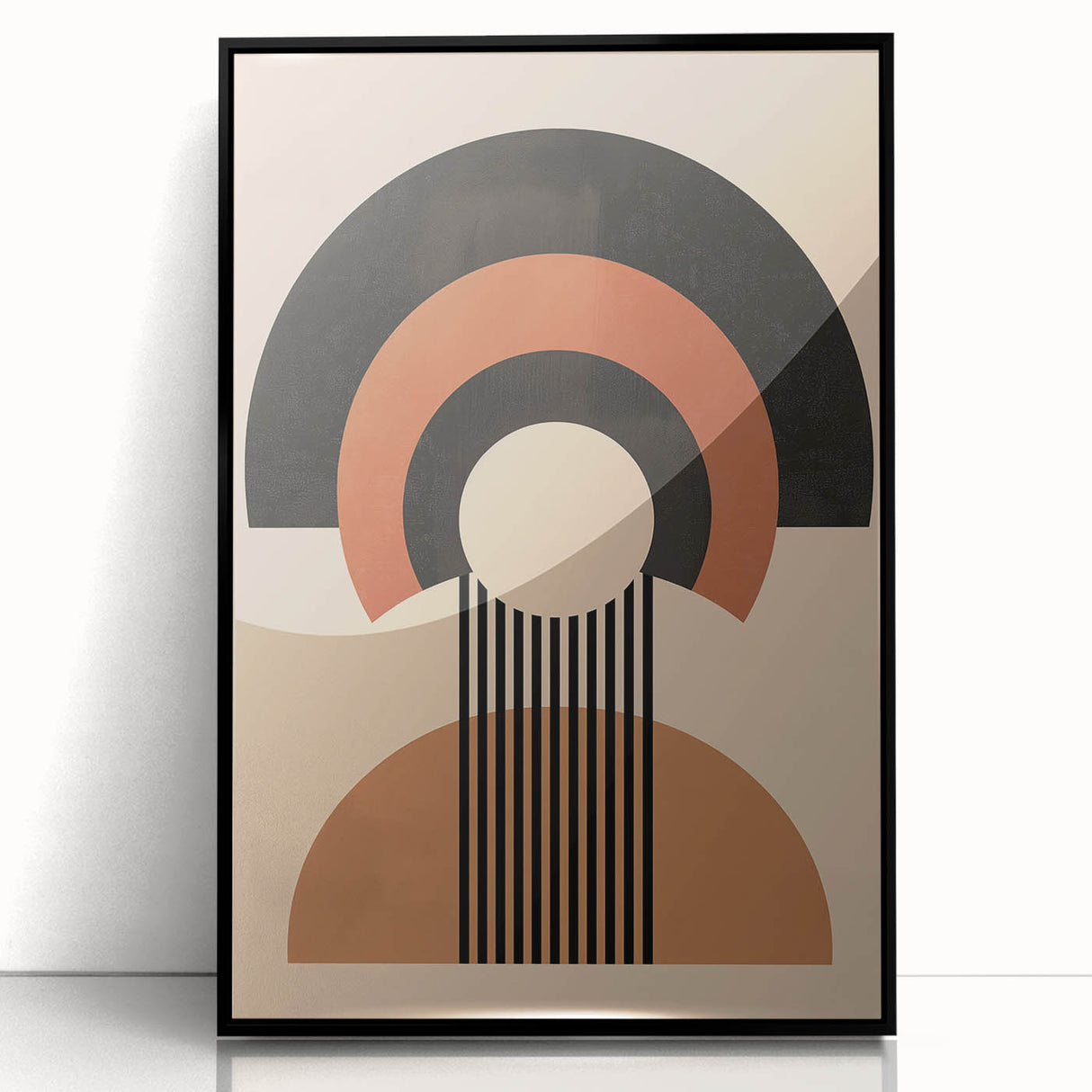 Bold Bohemian Wall Art | Geometric Boho Decor Canvas for Chic Spaces