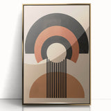 Bold Bohemian Wall Art | Geometric Boho Decor Canvas for Chic Spaces