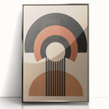 Bold Bohemian Wall Art | Geometric Boho Decor Canvas for Chic Spaces