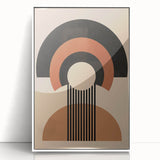 Bold Bohemian Wall Art | Geometric Boho Decor Canvas for Chic Spaces