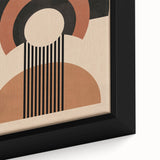 Bold Bohemian Wall Art | Geometric Boho Decor Canvas for Chic Spaces