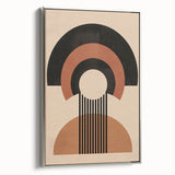 Bold Bohemian Wall Art | Geometric Boho Decor Canvas for Chic Spaces