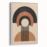 Bold Bohemian Wall Art | Geometric Boho Decor Canvas for Chic Spaces