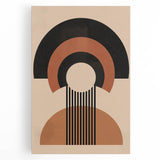 Bold Bohemian Wall Art | Geometric Boho Decor Canvas for Chic Spaces