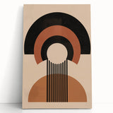 Bold Bohemian Wall Art | Geometric Boho Decor Canvas for Chic Spaces