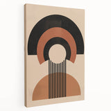 Bold Bohemian Wall Art | Geometric Boho Decor Canvas for Chic Spaces