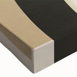 Boho Wall Art - Bold Geometric Arches in Earthy Tones Bohemian Canvas