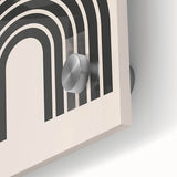 Minimalist Bohemian Wall Art | Geometric Boho Decor Canvas for Modern Homes