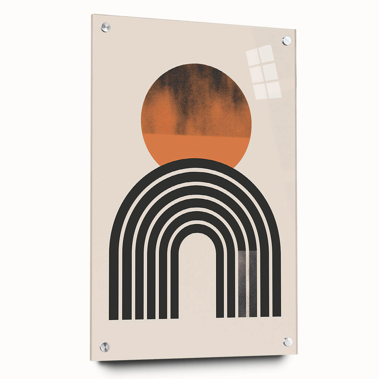 Minimalist Bohemian Wall Art | Geometric Boho Decor Canvas for Modern Homes