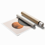 Minimalist Bohemian Wall Art | Geometric Boho Decor Canvas for Modern Homes