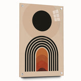 Modern Bohemian Wall Art | Geometric Boho Decor Canvas for Vibrant Spaces