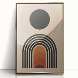 Modern Bohemian Wall Art | Geometric Boho Decor Canvas for Vibrant Spaces