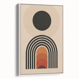 Modern Bohemian Wall Art | Geometric Boho Decor Canvas for Vibrant Spaces