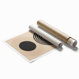 Modern Bohemian Wall Art | Geometric Boho Decor Canvas for Vibrant Spaces