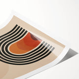 Modern Bohemian Wall Art | Geometric Boho Decor Canvas for Vibrant Spaces