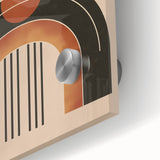 Minimalist Bohemian Wall Art | Geometric Boho Decor Canvas for Modern Homes