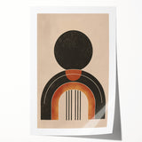 Minimalist Bohemian Wall Art | Geometric Boho Decor Canvas for Modern Homes