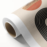 Bohemian Wall Art | Eclectic Boho Decor Canvas | Artistic Arch Design