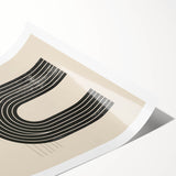 Bohemian Wall Art | Eclectic Boho Decor Canvas | Artistic Arch Design