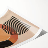 Boho Chic Wall Hanging | Artistic Bohemian Style | Eclectic Circle Design