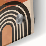 Bohemian Wall Art | Eclectic Boho Decor Canvas | Geometric Circle Design