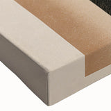 Boho Geometric Wall Art - Earthy Arch and Circle Bohemian Canvas Print