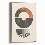 Boho Chic Wall Art | Artistic Bohemian Style | Geometric Circle Design