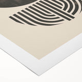 Boho Chic Wall Art | Artistic Bohemian Style | Geometric Circle Design