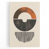 Boho Chic Wall Art | Artistic Bohemian Style | Geometric Circle Design