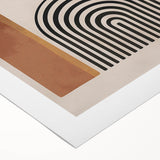 Bohemian Wall Art | Eclectic Boho Decor Canvas | Abstract Arch Design