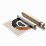 Bohemian Wall Art | Eclectic Boho Decor Canvas | Abstract Arch Design