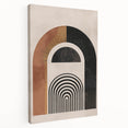 Bohemian Wall Art | Eclectic Boho Decor Canvas | Abstract Arch Design