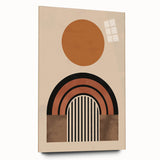 Eclectic Boho Decor | Artistic Bohemian Wall Art | Geometric Circle Design