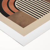 Eclectic Boho Decor | Artistic Bohemian Wall Art | Geometric Circle Design