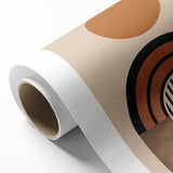 Eclectic Boho Decor | Artistic Bohemian Wall Art | Geometric Circle Design