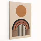 Eclectic Boho Decor | Artistic Bohemian Wall Art | Geometric Circle Design