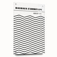 Bohemian Black and White Chevron Art | Eclectic Bauhaus Boho Decor Print