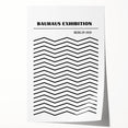 Bohemian Black and White Chevron Art | Eclectic Bauhaus Boho Decor Print