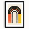 Bohemian Wall Art | Eclectic Boho Decor | Vibrant Arch and Color Block Design