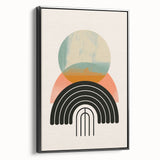 Bohemian Wall Art - Eclectic Boho Decor Canvas with Artistic Vibes