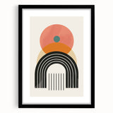 Bohemian Wall Art | Boho Decor Canvas | Eclectic Boho Chic Wall Hanging