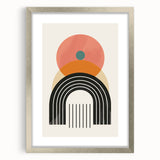 Bohemian Wall Art | Boho Decor Canvas | Eclectic Boho Chic Wall Hanging